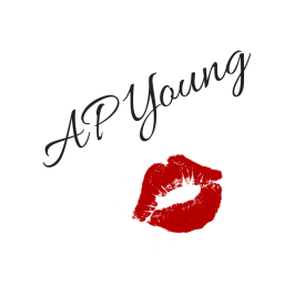 AP Young signature with kiss print.